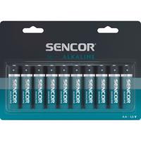 Alkalické batérie Sencor SBA LR6, 10 ks