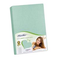 Bellatex Jersey prestieradlo Kamilka svetlozelená, 120 x 200 cm