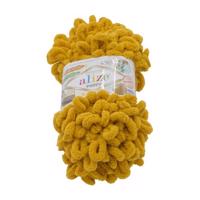 Bellatex Priadza PUFFY horčicová​, 100 g / 9 m