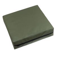 Bellatex Sedák nepremokavý khaki, 40 x 40 cm