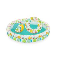 Bestway Nafukovací SET - bazén 122 cm, plavecký kruh 46 cm, lopta 27 cm