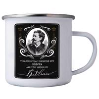 Bohemia Gifts Plechový hrnček Real Gentleman , 350ml