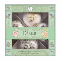 Bohemia Gifts Pralinky do kúpeľa - Děkuji, 4 ks