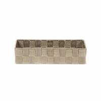 Compactor Úložný organizér do zásuvky Compactor TEX - košík L, 130 x 12 x 7 cm, Taupe (sivo-béžový), L