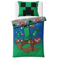 Detské obliečky Minecraft Creeper Explode, 140 x 200 cm, 70 x 90 cm