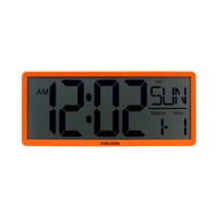 Digitálne hodiny Karlsson 6020OR oranžové, 35 cm
