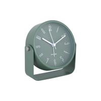 Dizajnový budík Karlsson 5989GR zelený, priemer 12cm