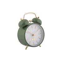 Dizajnový budík Karlsson 6009DG zelený, priemer 12cm