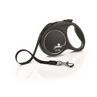 Flexi Samonavíjacie vodítko Black Design L, 5 m, 50 kg