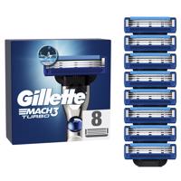 Gillette Náhradná hlavica Mach3 Turbo, 8 ks