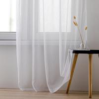 Homede Záclona Kresz Loops, biela, 280 x 175 cm