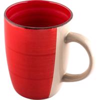 Lamart LT9107 keramický hrnček Happy, 260 ml, červená