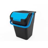 Odpadkový kôš na triedený odpad Practic, 35 l, modré veko