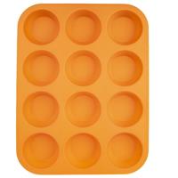 Orion Forma silikón MUFFINY 12 ORANŽOVÁ