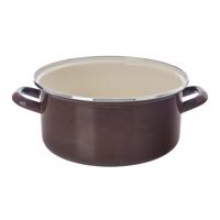 Orion Smaltovaný kastról s lemom Brown, 4 l, 4 l