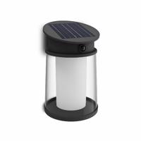 Philips Juda UltraEfficient solárne LED svietidloso senzorom čierne, 3,2 W, 500 lm, 4000 K