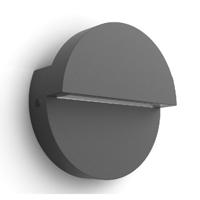 Philips Valor UltraEfficient vonkajšie nástennésvietidlo LED antracitová, 4,3 W, 800 lm, 2700 K