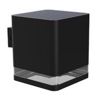 Philips Virona vonkajšie solárne nástennésvietidlo LED čierne, 1,8 W, 200 lm, 2700 K