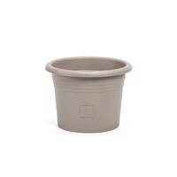 Plastia Samozavlažovací kvetináč Narza pr. 30 cm, taupe, pr. 30 cm