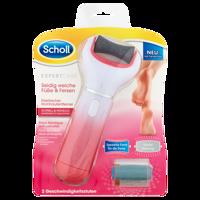 Scholl Elektrický pilník na chodidlá + 2 rotačné hlavice Velvet