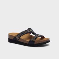 Scholl Pantofle New Bogotà Wedge čierna, veľ. 38, 38 EU