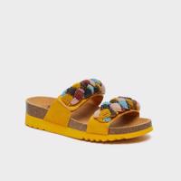 Scholl Papuče Nice yellow, veľkosť 38, 38 EU