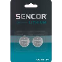 Sencor SBA CR2016 lítiová batéria 3 V, 2 ks