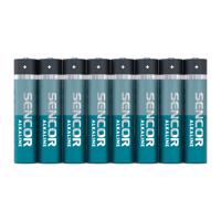Sencor SBA LR03 alkalická batéria AAA, 8 ks