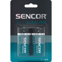 Sencor SBA LR14 alkalická batéria C, 2 ks