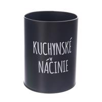 Stojan plech Kuchynské náčinie BLACK SK