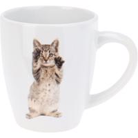 Súprava kameninových hrnčekov Cats 3 ks, 220 ml