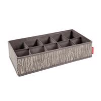Tescoma Organizér na ponožky a bielizeň FANCY HOME, 40 x 18 x 10 cm, cappuccino, S