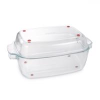 TESCOMA Pekáč s poklopom GrandCHEF 40 x 26 cm, sklenený , L