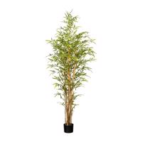 Umelá rastlina Bambus, 180 cm, zelená