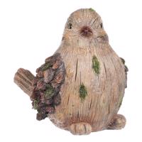 Vtáčik dekorácia, polyresin, 13 x 17 x 15,5 cm