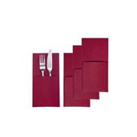 Westmark Sada vreciek na príbory COZY, 22 x 11 cm, 4 ks, červená